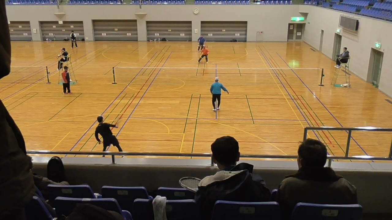 2026 01 11 鹿島インドア 青木・渡部vs住岡田・伊藤
