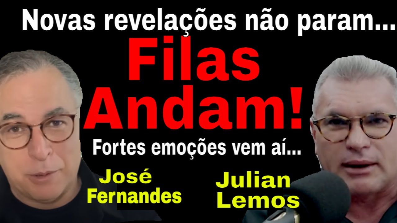 LIVE! PORTAL DO JOSÉ RECEBE JULIAN LEMOS - FILAS CHEGANDO AO FIM