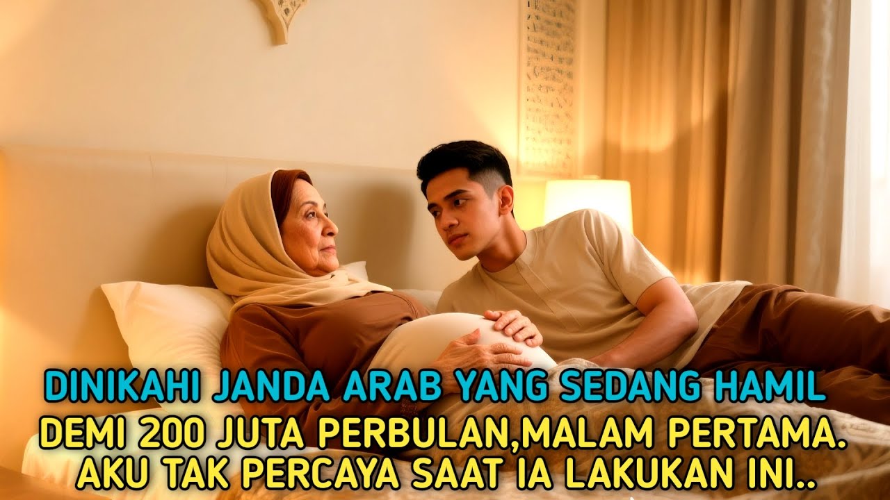 TKI miskin dinikahi janda arab 50 tahun yng  hamil demi 200jt dimalam pertama dia syok teryata.!