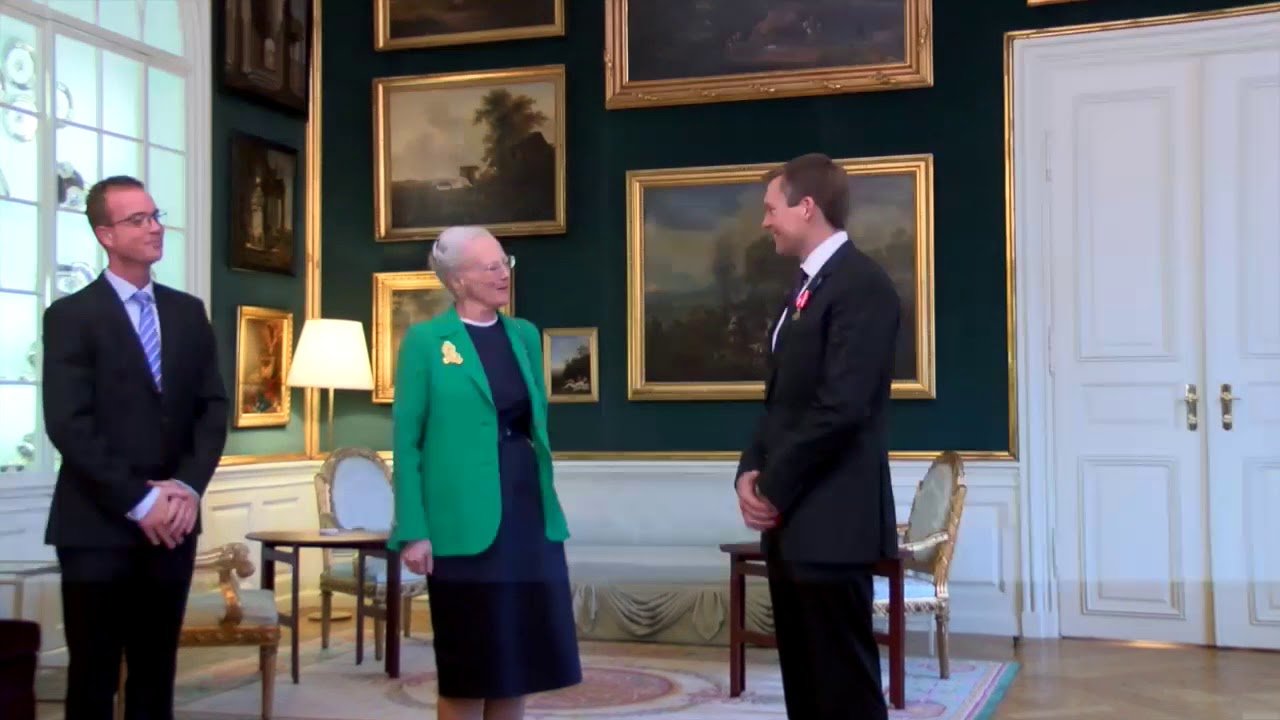 Dronning Margrethe overraskede astronaut Andreas Mogensen