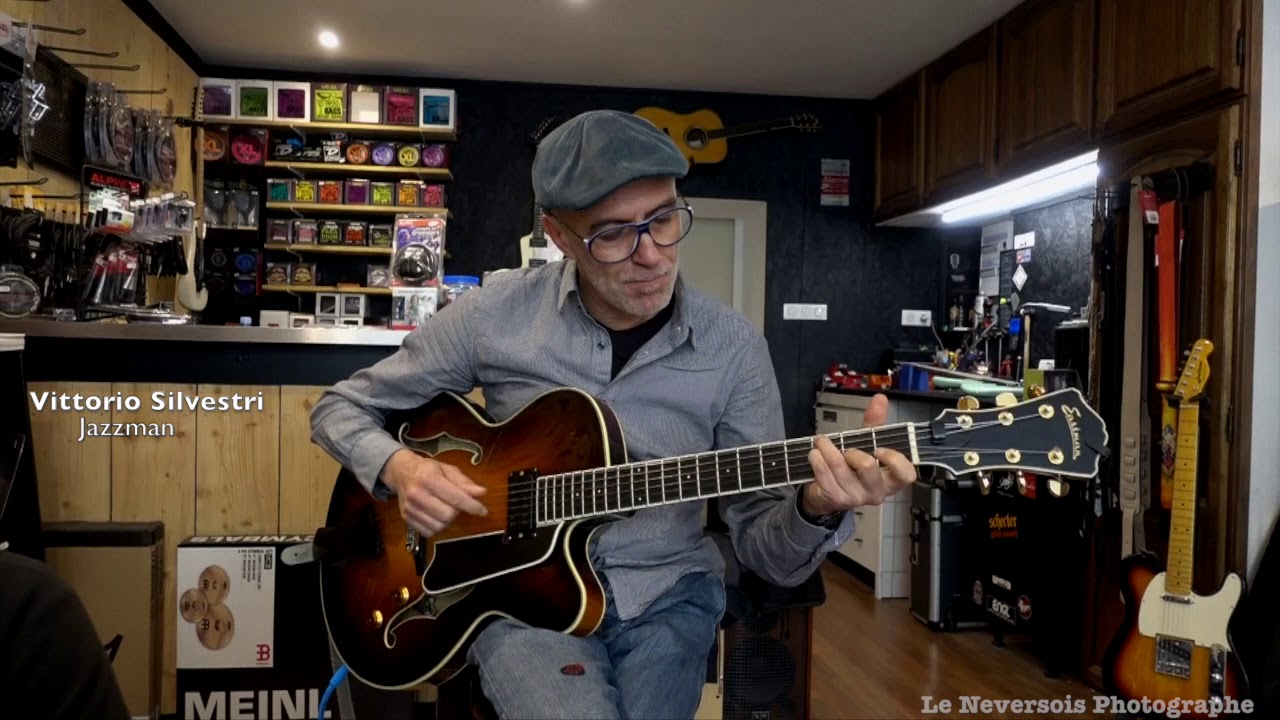 Master Class guitare avec Vittorio Silvestri à Nevers chez Green Shop Music