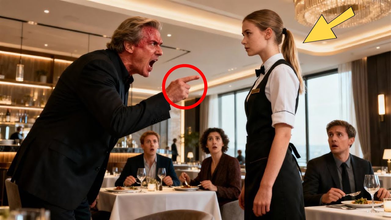 Der Milliardär schrie die Kellnerin an – sie sagte einen Satz, und alle erstarrten!
