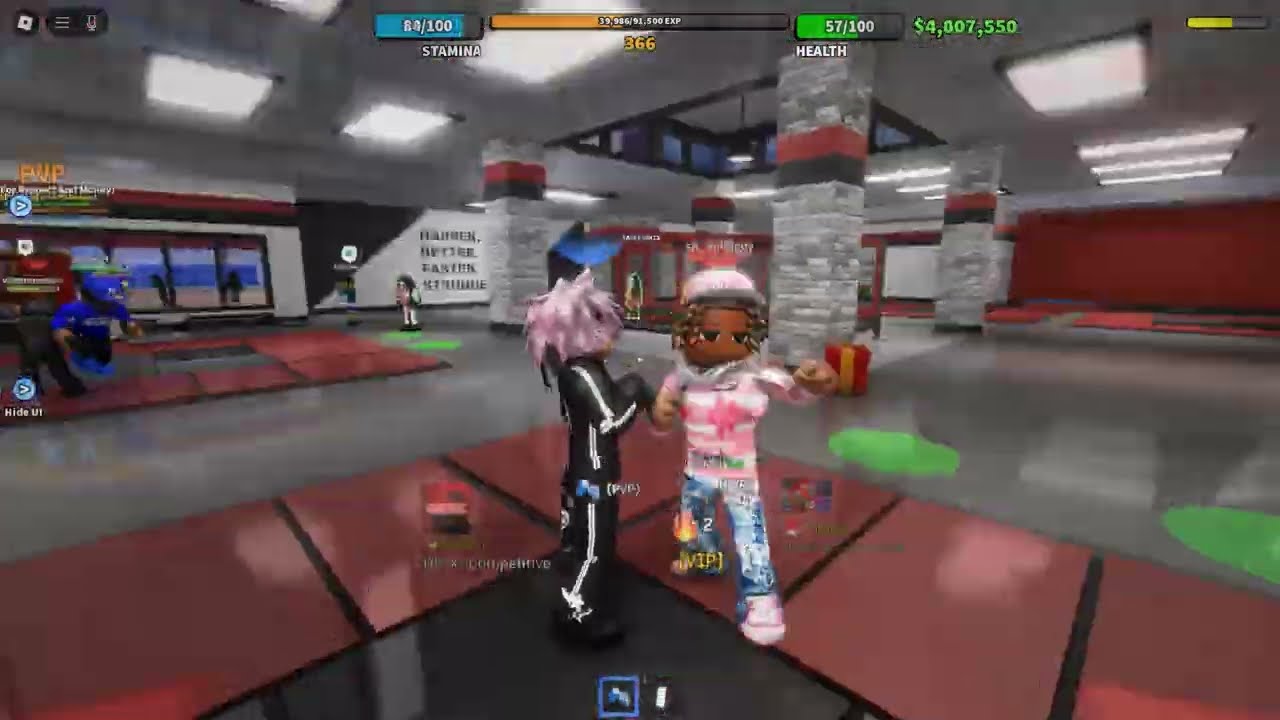 Roblox - Beating On Trash Talker In FIAS 👊🏽 (Pt.1) (Fight In A School)