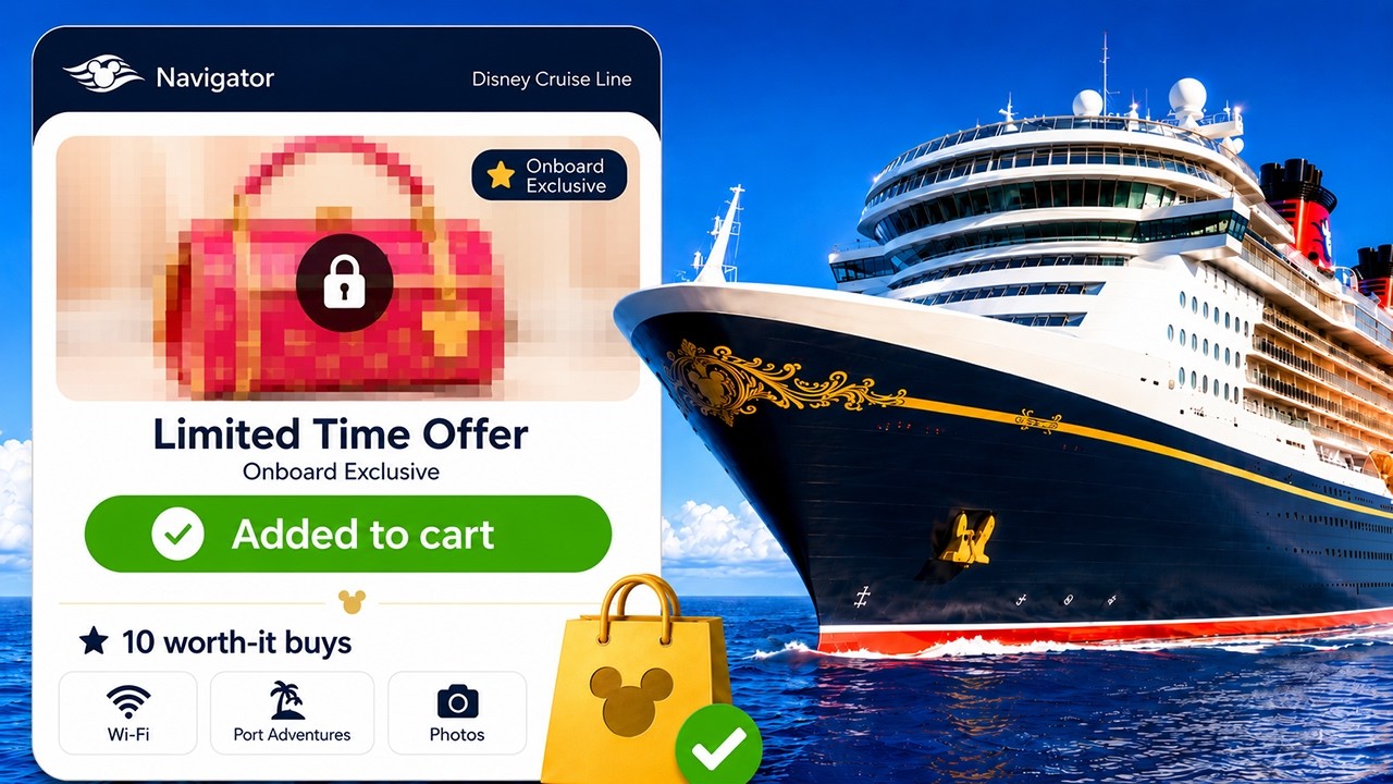 10 Purchases You'll Regret NOT Making on Your Disney Cruise