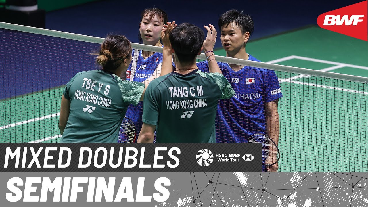 YONEX French Open 2023 | Tang/Tse (HKG) vs. Watanabe/Higashino (JPN) [2] | SF