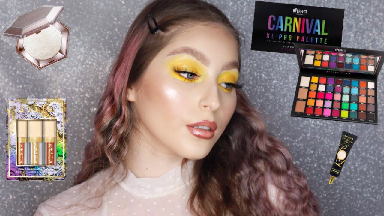 HOW TO BLEND AND BLOW OUT ONE EYESHADOW COLOUR  | CARNIVAL XL PRO PALETTE | Ail&eacute;n Coronel