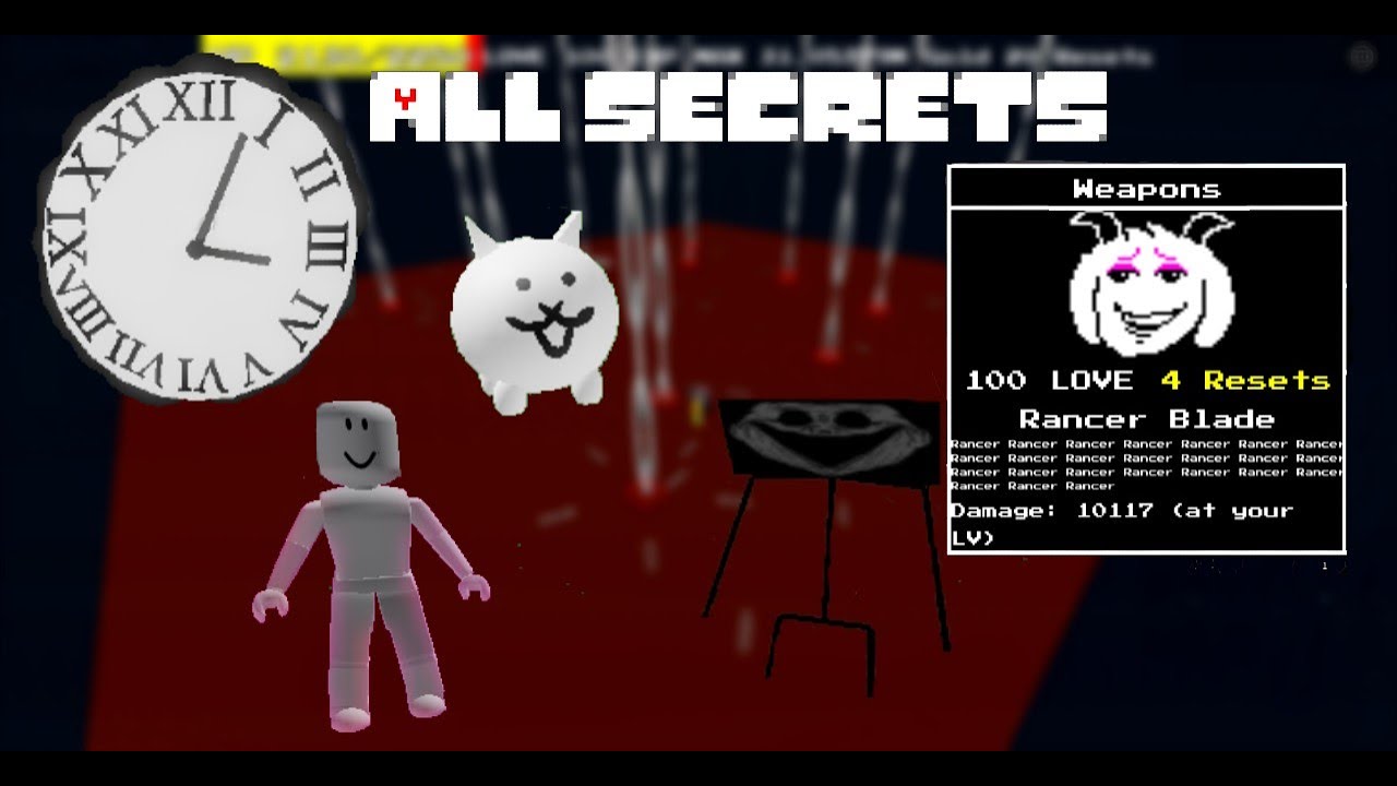 Roblox Untitled UTMM Game | All Secrets + Battle Cats Secrets