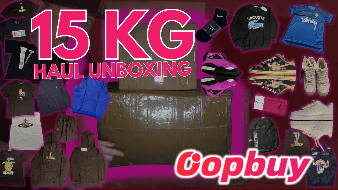 📦 MASSIVE 15KG OOPBUY HAUL UNBOXING -15KG OF AMAZING FINDS!