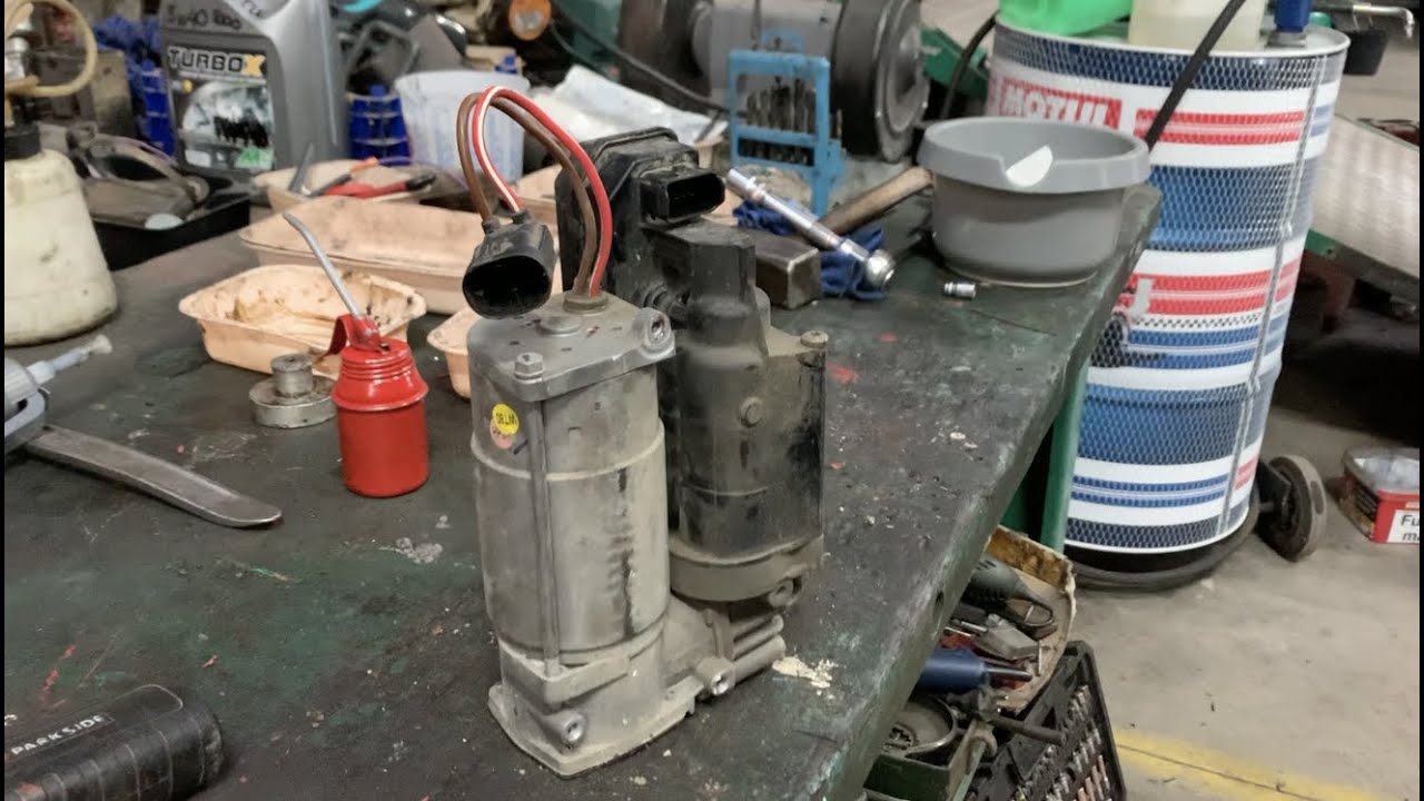 Réparation Compresseur suspension pneumatique 9677839180 (Scudo / Expert / Jumpy)