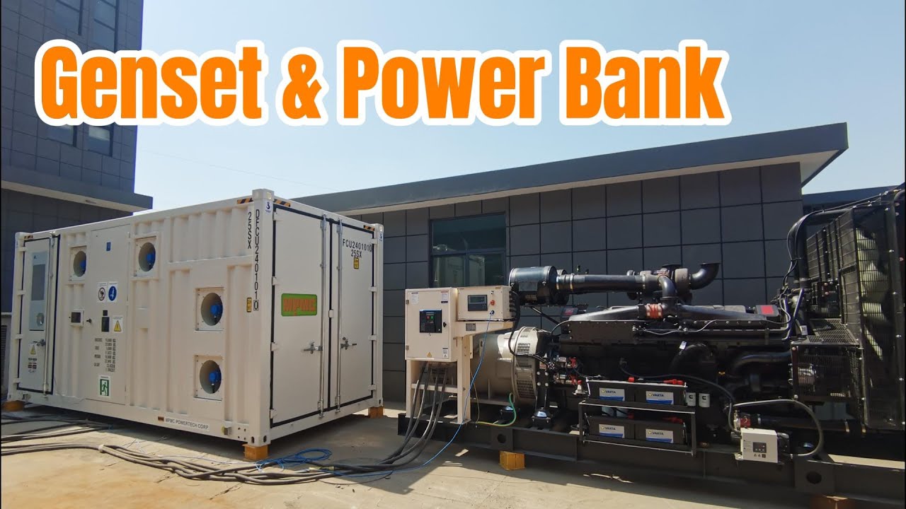 Genset & Power Bank Parallel Connection!