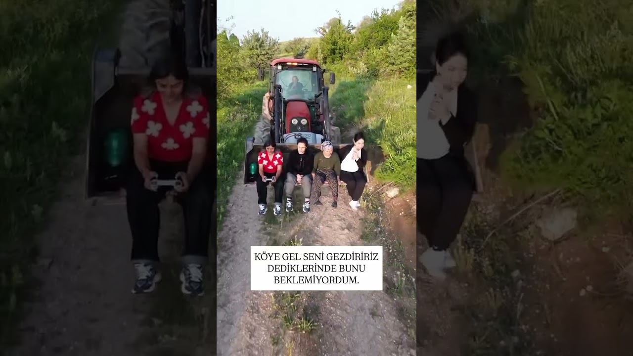K&ouml;ye gel seni gezdiririz dediklerinde bizim eşgal @GamzeBozkaya