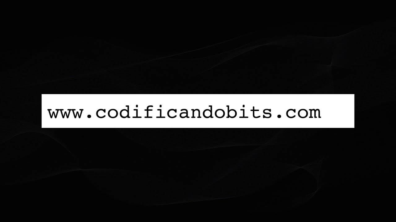 &iexcl;CODIFICANDO BITS ESTRENA SITIO WEB! - codificandobits.com