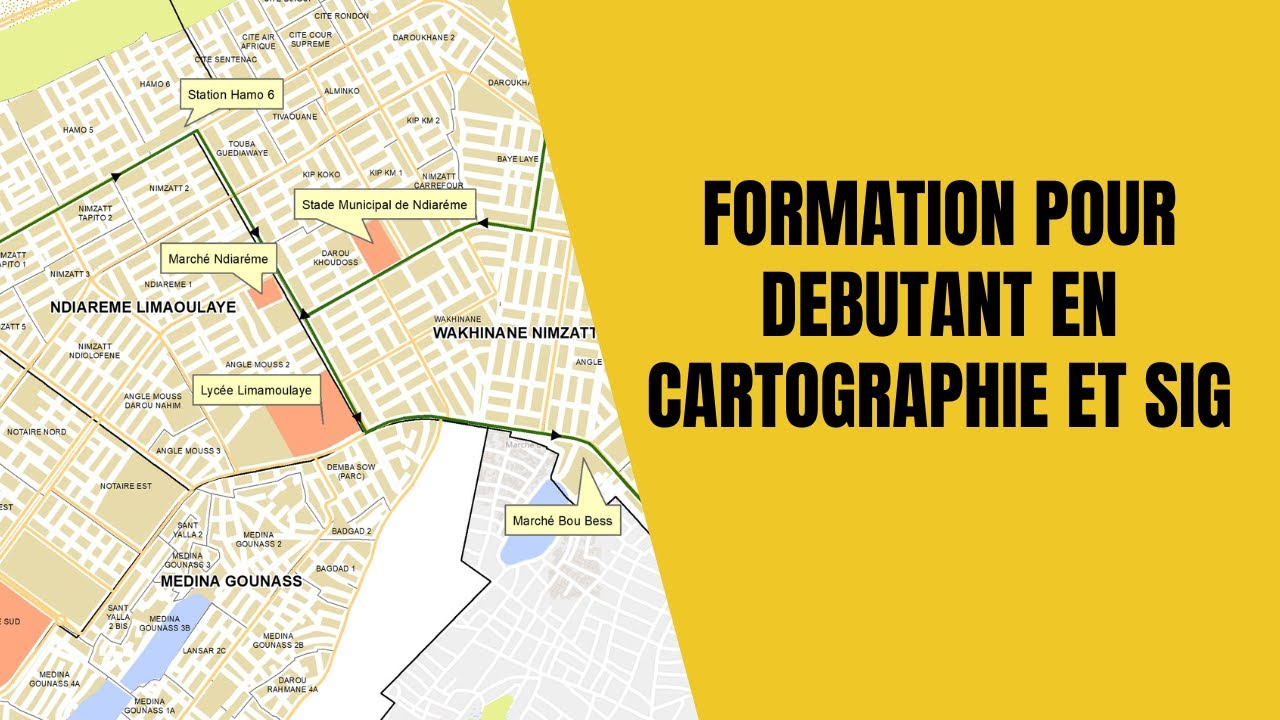 Formation Arcgis débutant / Cartographie et SIG débutant