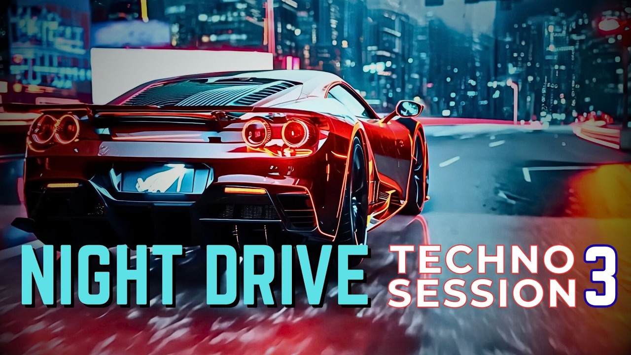 Midnight Velocity | Melodic Techno ~ Night Drive Focus | Night Drive Session 03