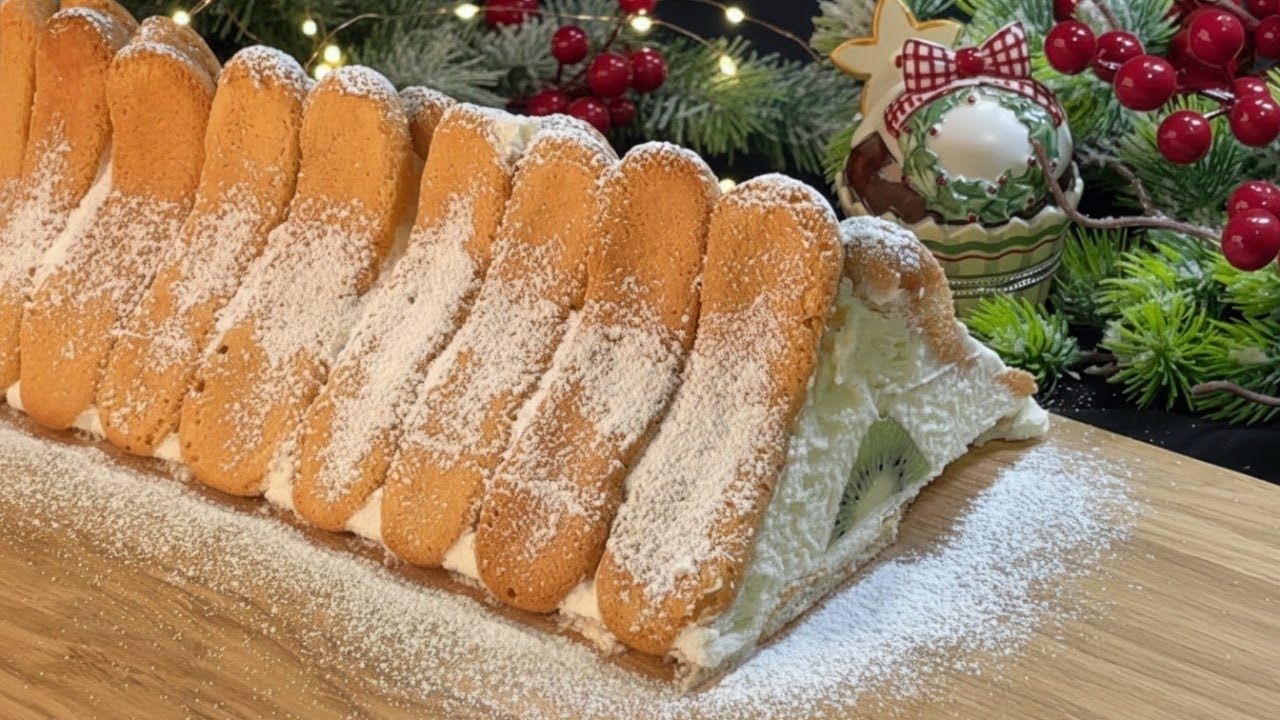 Weihnachtskuchen ohne Backen: Das einfachste Rezept ever! 🎄