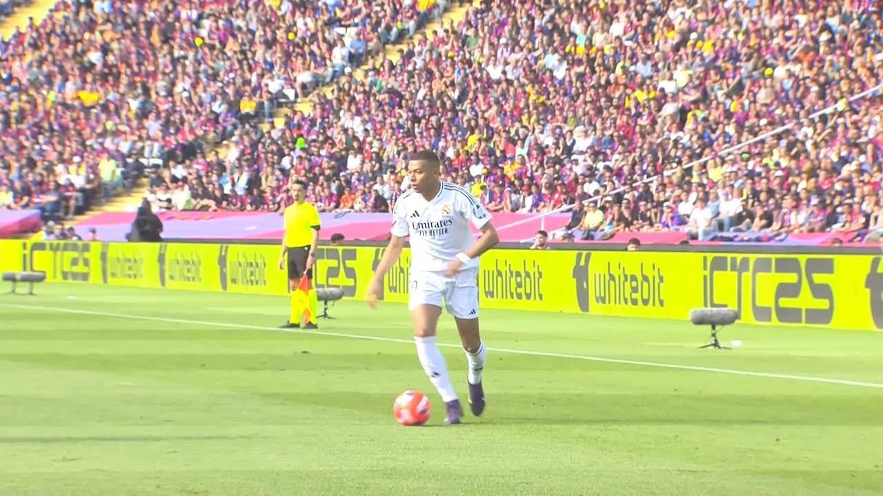Kylian Mbappe vs Barcelona La Liga Away (11/05/25) | HD 1080i ~ VIP Camera