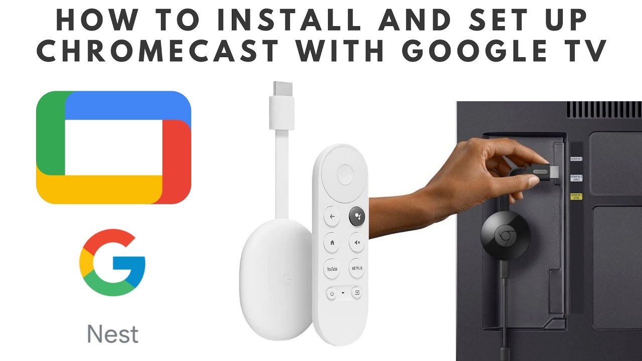 How to setup Chromecast with Google TV | Installing Chromecast