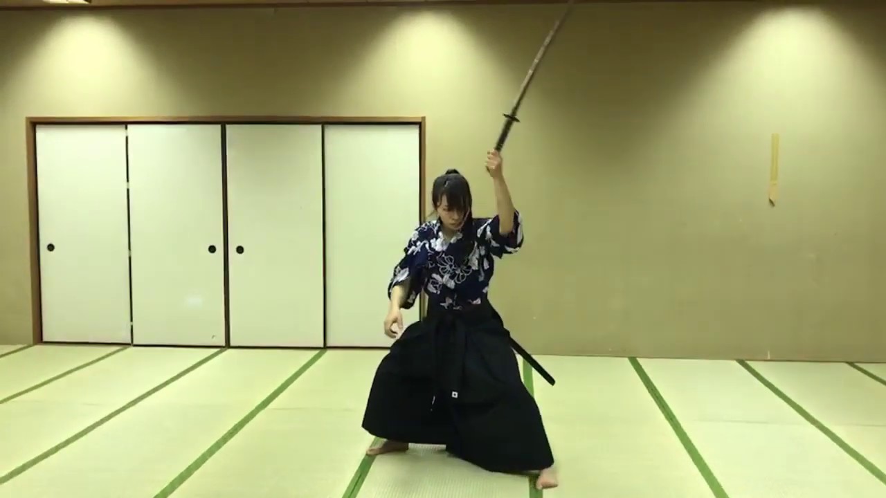 剱伎道稽古  Kengido training