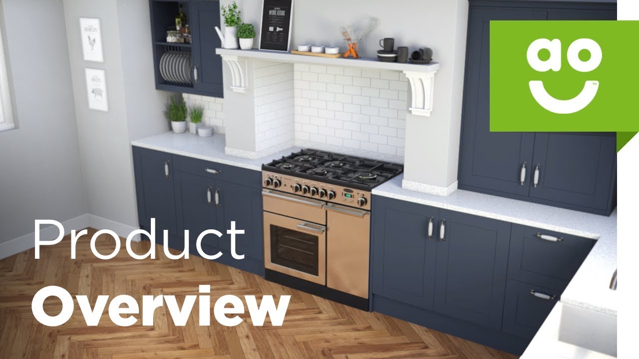 Rangemaster Range Cooker PROP90DFFSS Product Overview | ao.com
