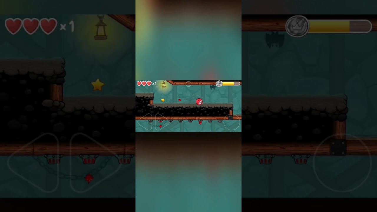 Red Ball 4 - Into the Caves - Level 73