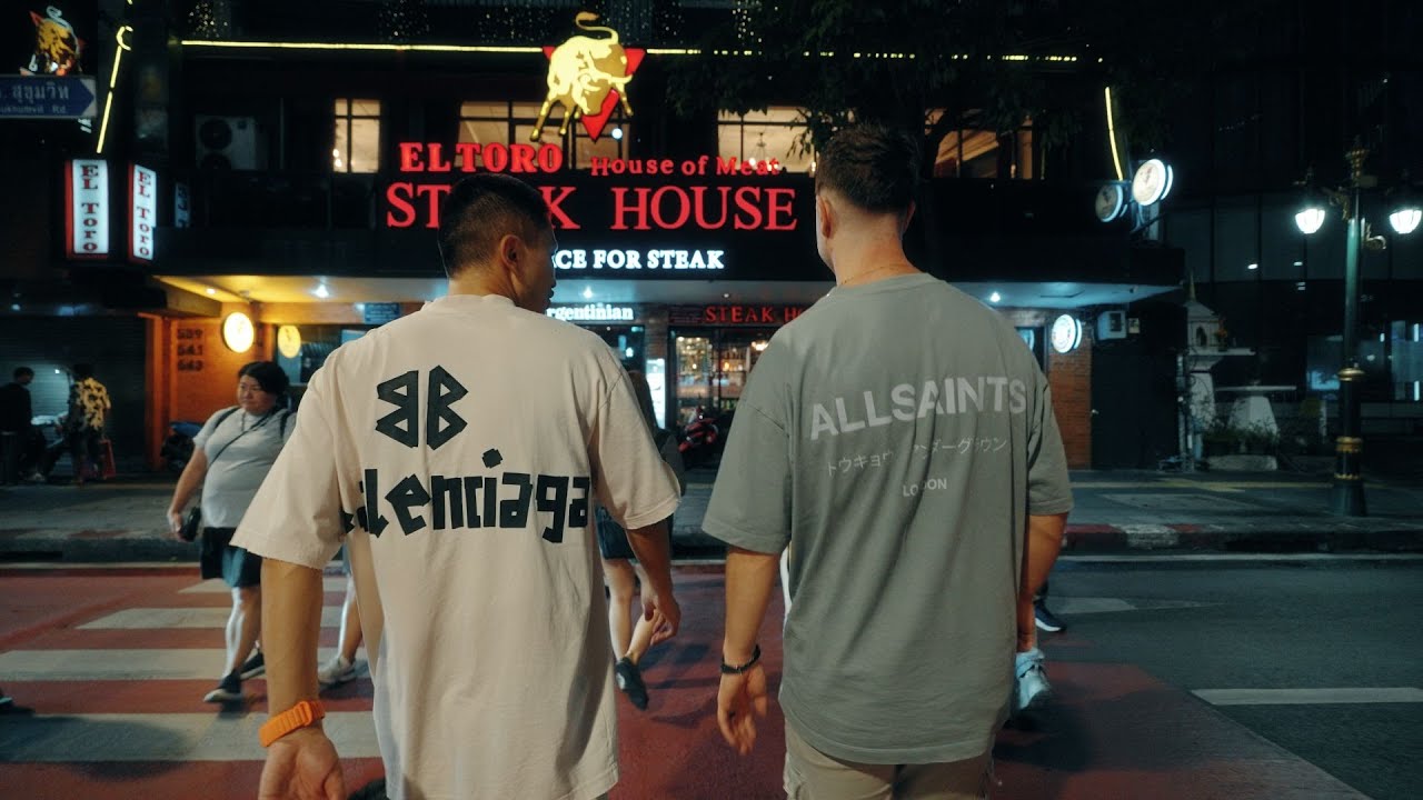 Tajska Vlog - Part 1🇹🇭 Snemanje spota, Bangkok kaos & AI debate.