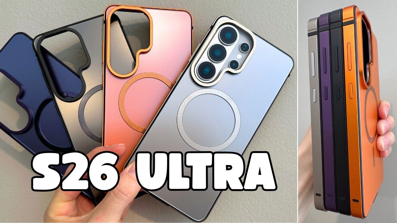 Vertmost METAL MagSafe Cases for Samsung Galaxy S26 Ultra | Demo + Review