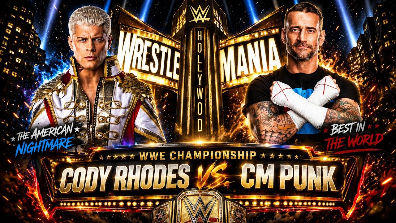 Коди Роудс против Си Эм Панка - WWE 2K24