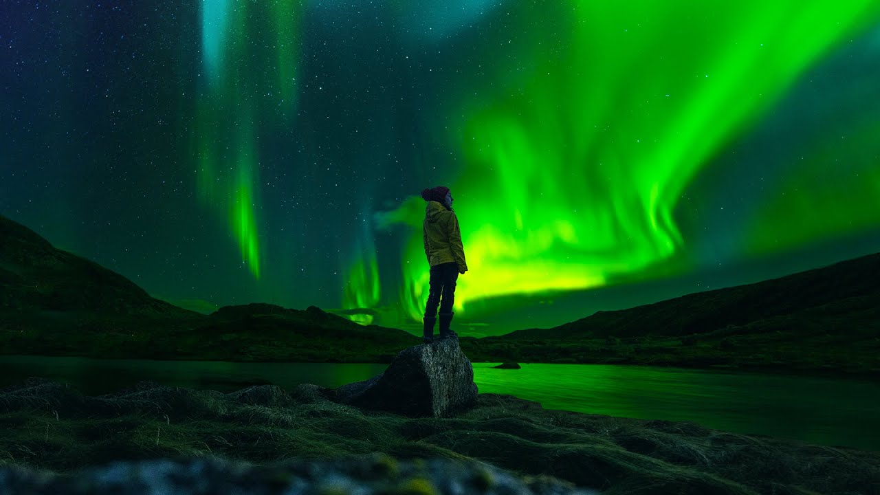 ASÍ SE VE LA AURORA BOREAL