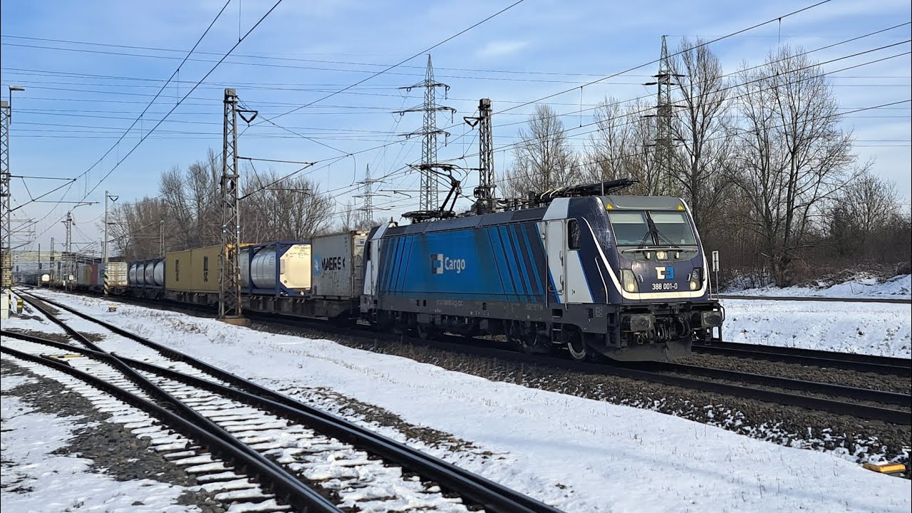 Pociągi towarowe | 2193 179 ÖBB + 388.001 Metrans (ČD Cargo)