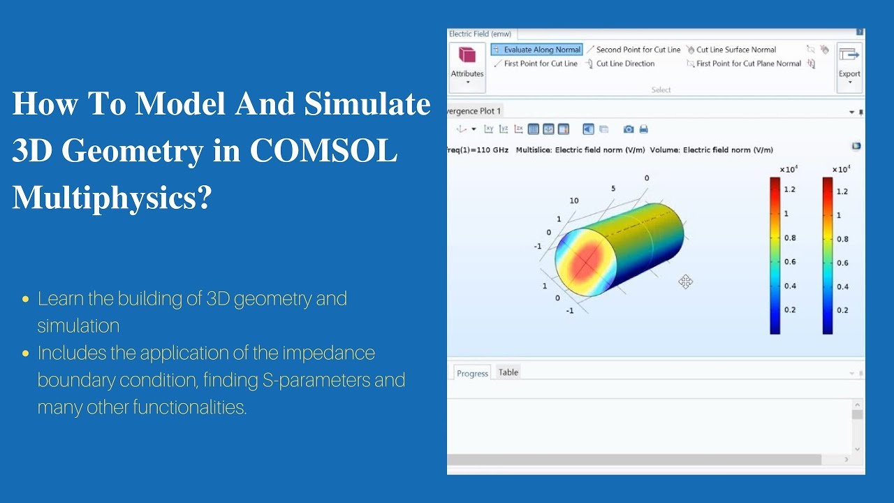 How To Model And Simulate 3D Geometry? | COMSOL Multiphysics Tutorial-2