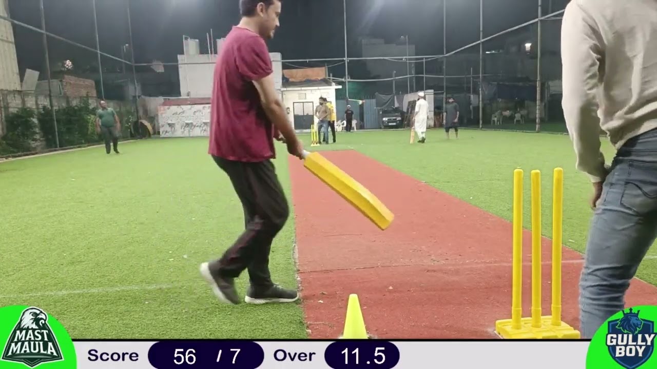 Chasing Under Pressure! 🏏 Gully Boy vs Mast Maula  Box Cricket Highlights