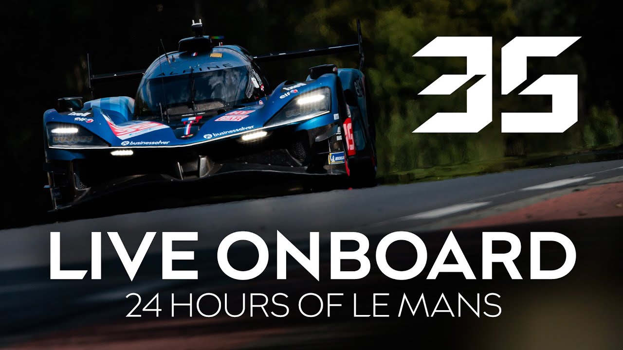 LIVE Onboard #35 | Alpine Endurance Team | FP2 