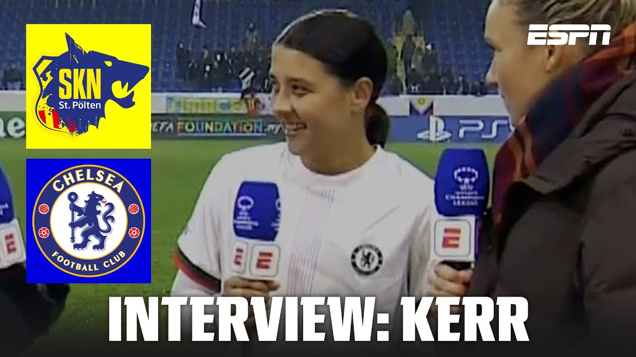 Sam Kerr &lsquo;relishing every moment&rsquo; with Chelsea after 6-0 win 🤩 | UEFA Women&rsquo;s Champions League