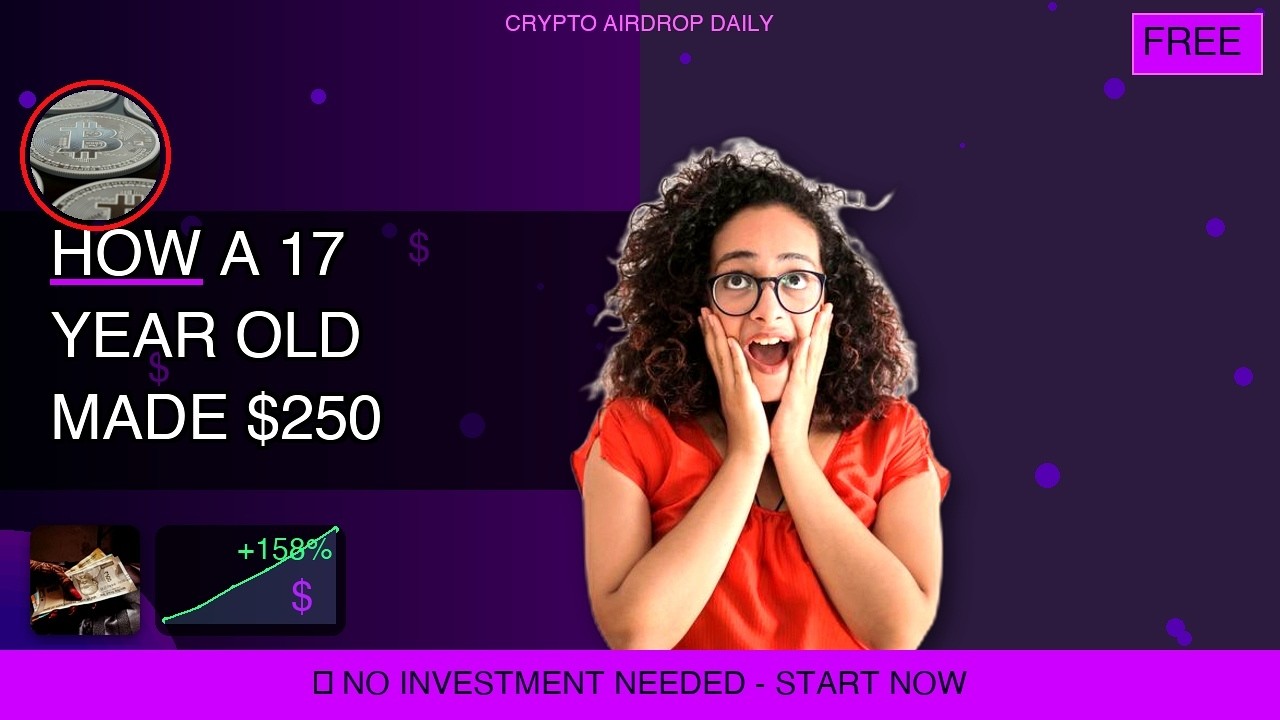 How a 17 Year Old Made $250 With Free Crypto Airdrops