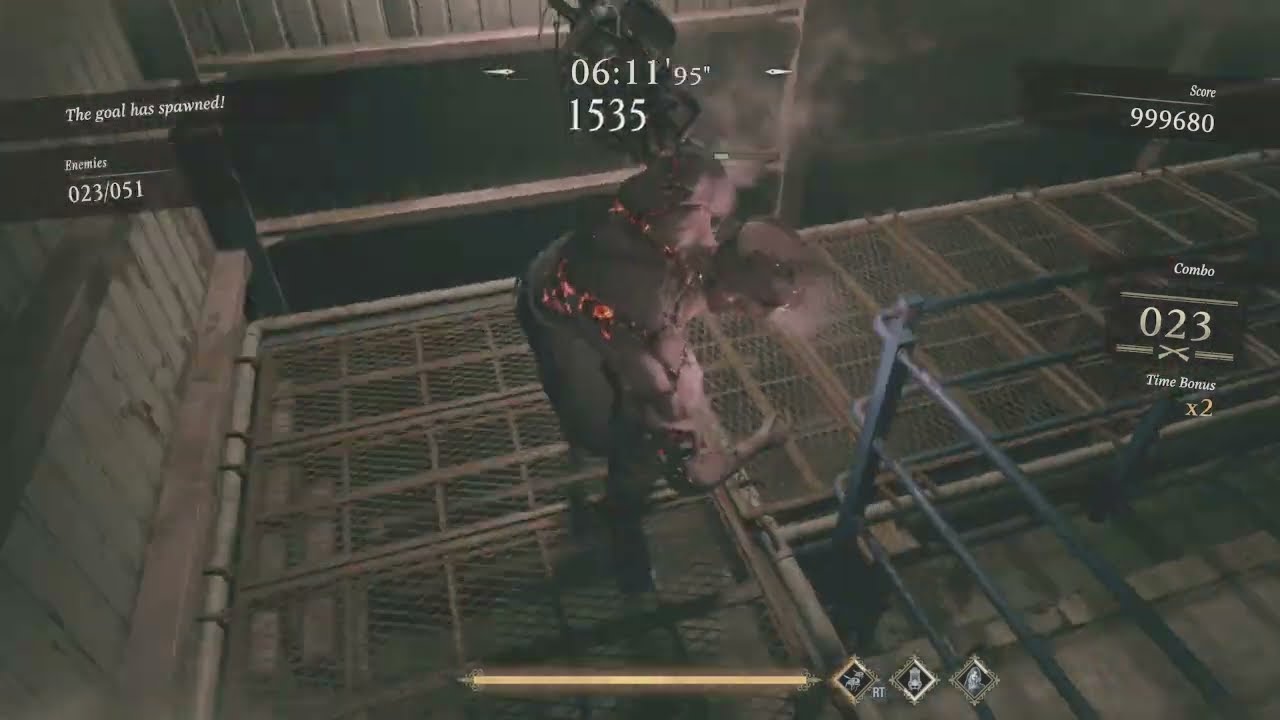 Resident Evil 8 Mercenaries The Factory Lady Dimitrescu Former World Record 1,751,820