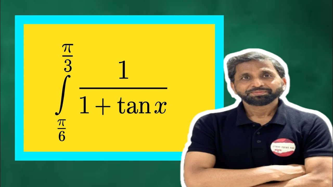 Integration of dx /1+root tan x from pi /6 to pi/3 NCERT Miscellaneous Example 37 @StudyPointPro 