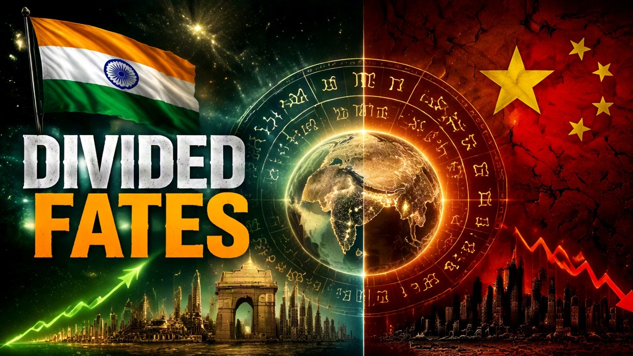 India vs China: Wealth, Power & Legacy Through Vedic Charts