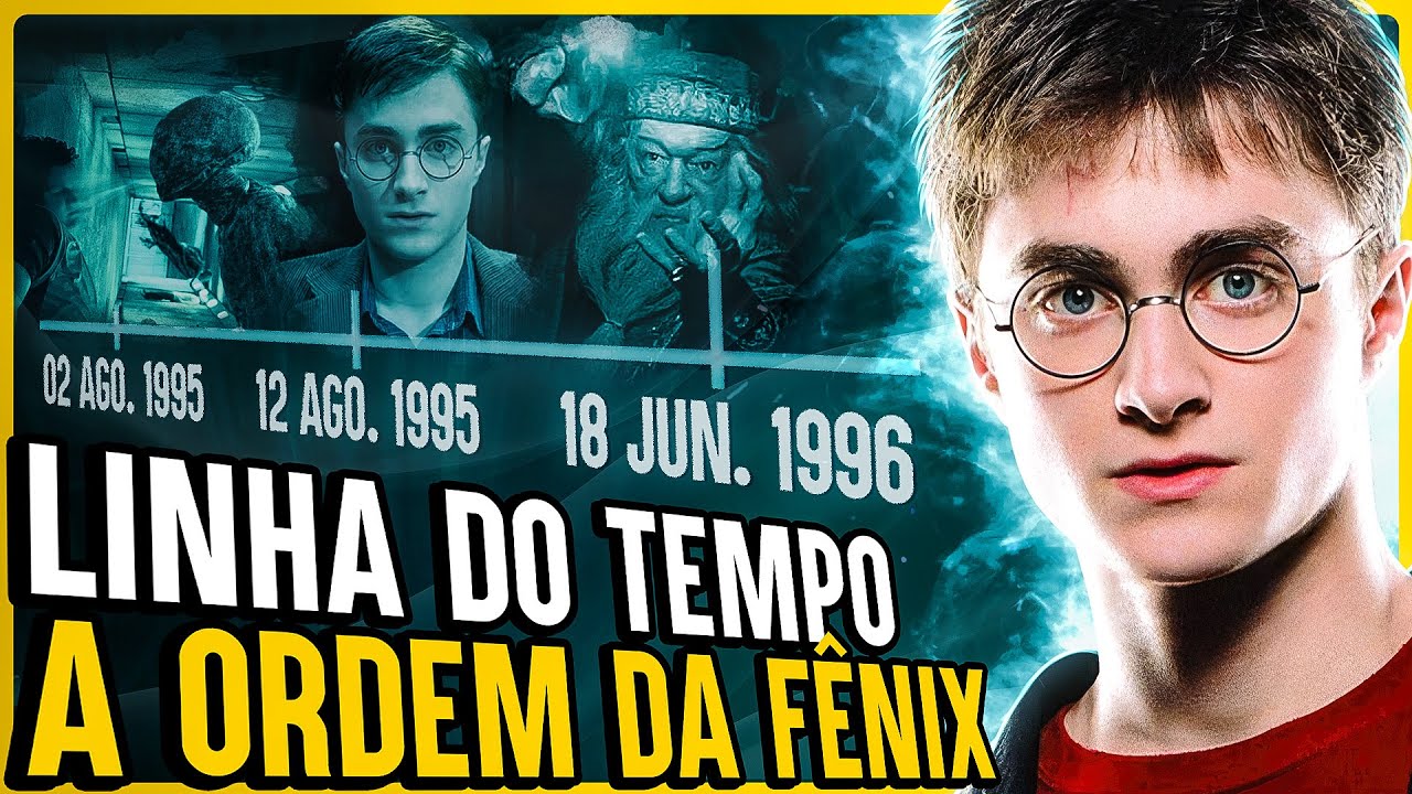 CRONOLOGIA OFICIAL DE HARRY POTTER E A ORDEM DA FÊNIX