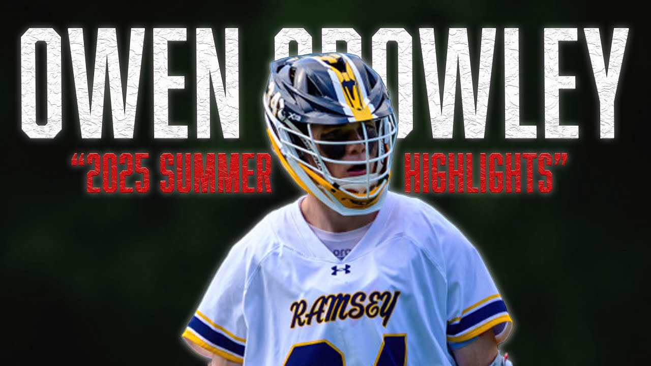 Owen Crowley 2025 Summer Highlights | BBL &lsquo;27 | Ramsey High School &lsquo;27