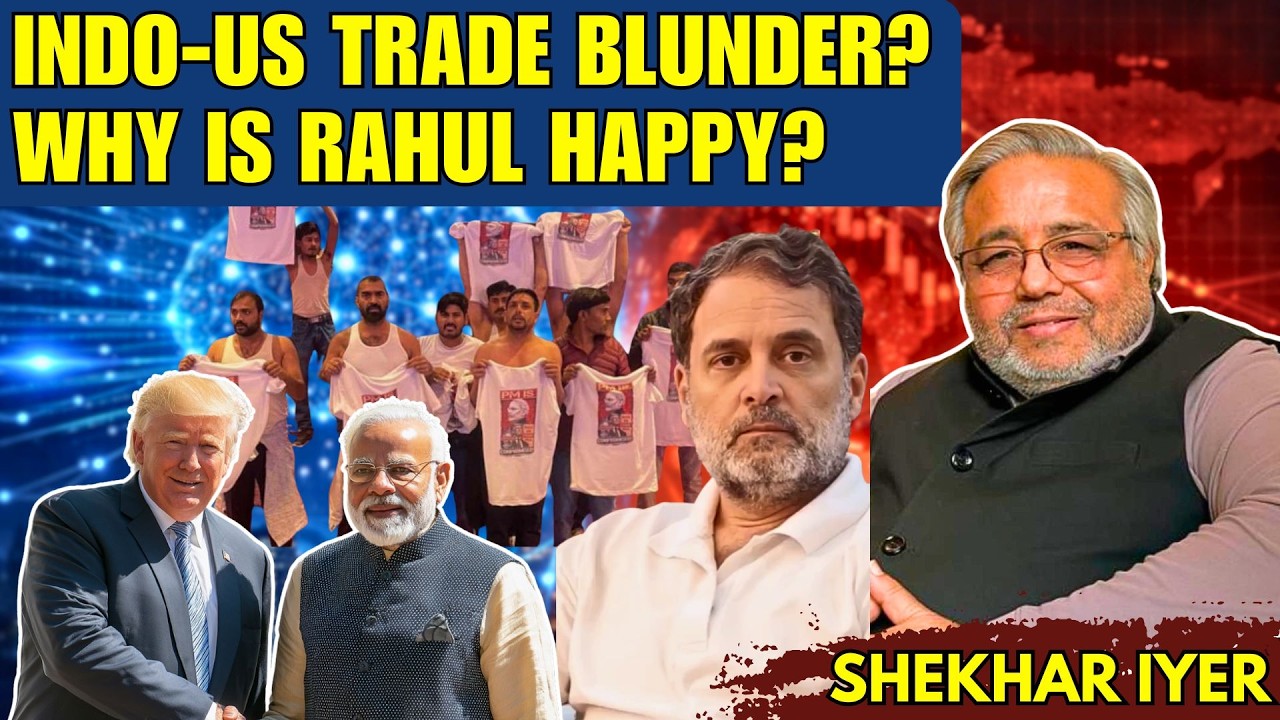 India–US Trade Deal Timing Wrong? Trump Tariff War & AI Summit & Why Rahul Cheers India’s Troubles