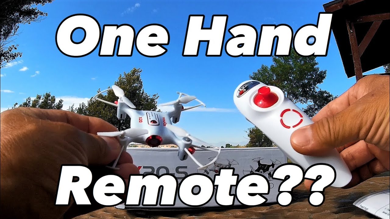 SYMA X20 - S  Single Hand Transmitter  RC Quadcopter