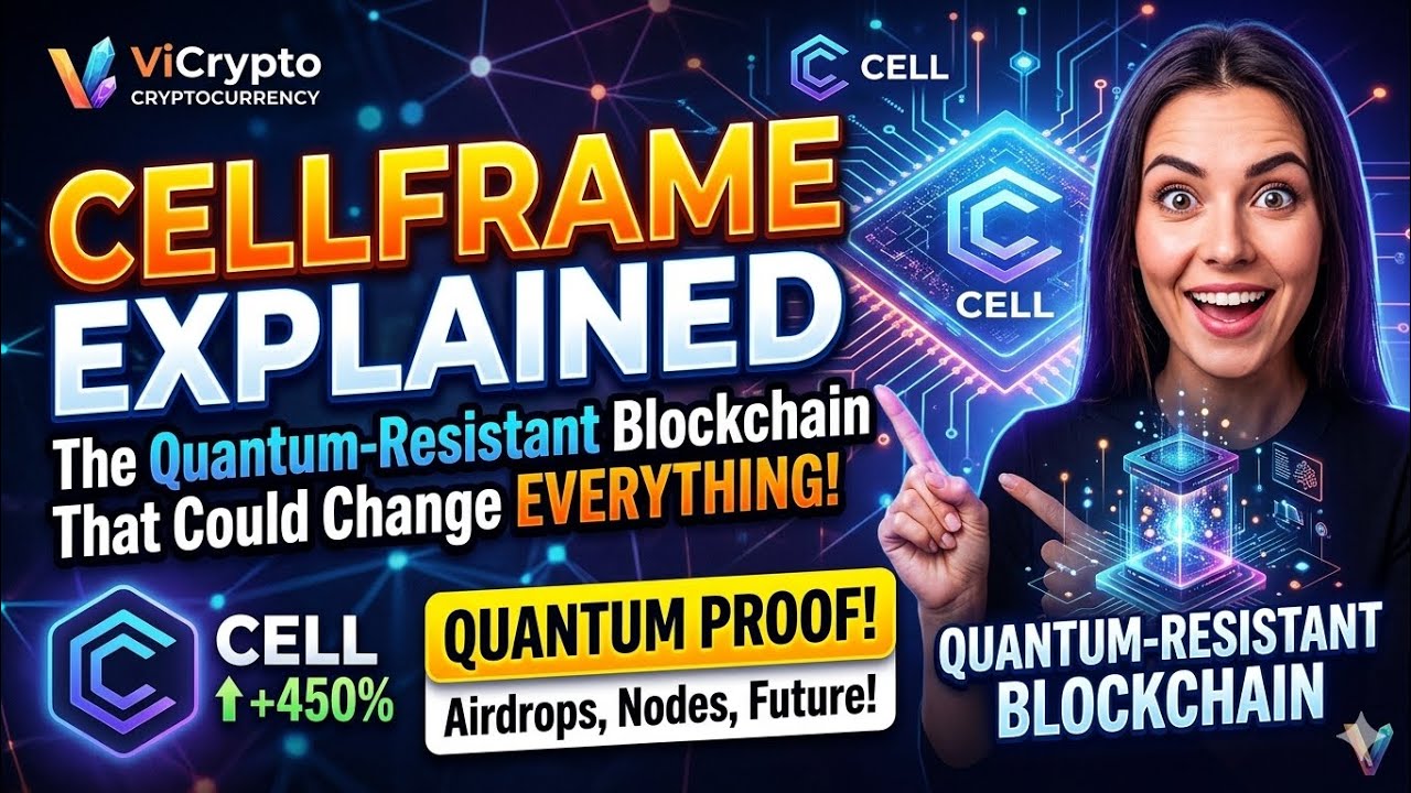 &ldquo;Cellframe Explained: The Quantum-Resistant Blockchain That Could Change EVERYTHING&rdquo;