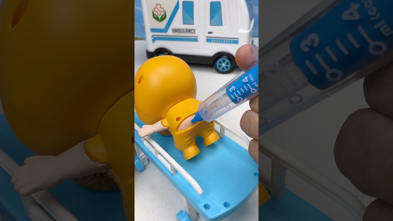 Satisfying Miniature Toy funny Injection 💉🩸| ASMR Video #shortfeed #toys #satisfying #cookingtoys
