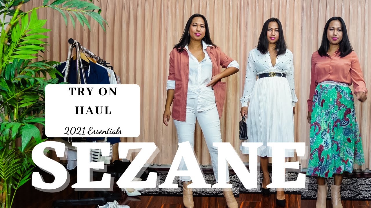 SEZANE Try on Haul // Essentials Review // March 2021 // Style Lookbook