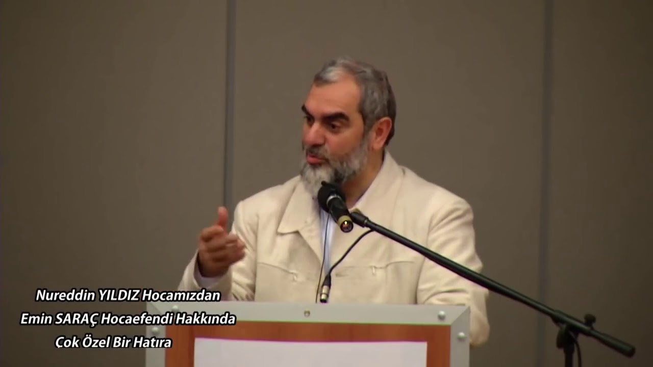 Muhammed Emin Saraç Hocaefendi'den Duygu Dolu Bir Hatıra | Nureddin Yıldız