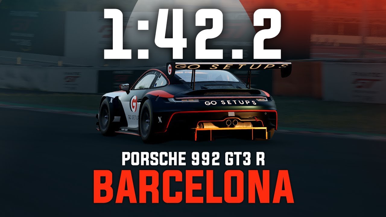 Barcelona 1:42.2 - Porsche 992 GT3 R - GO Setups | ACC 1.10.2