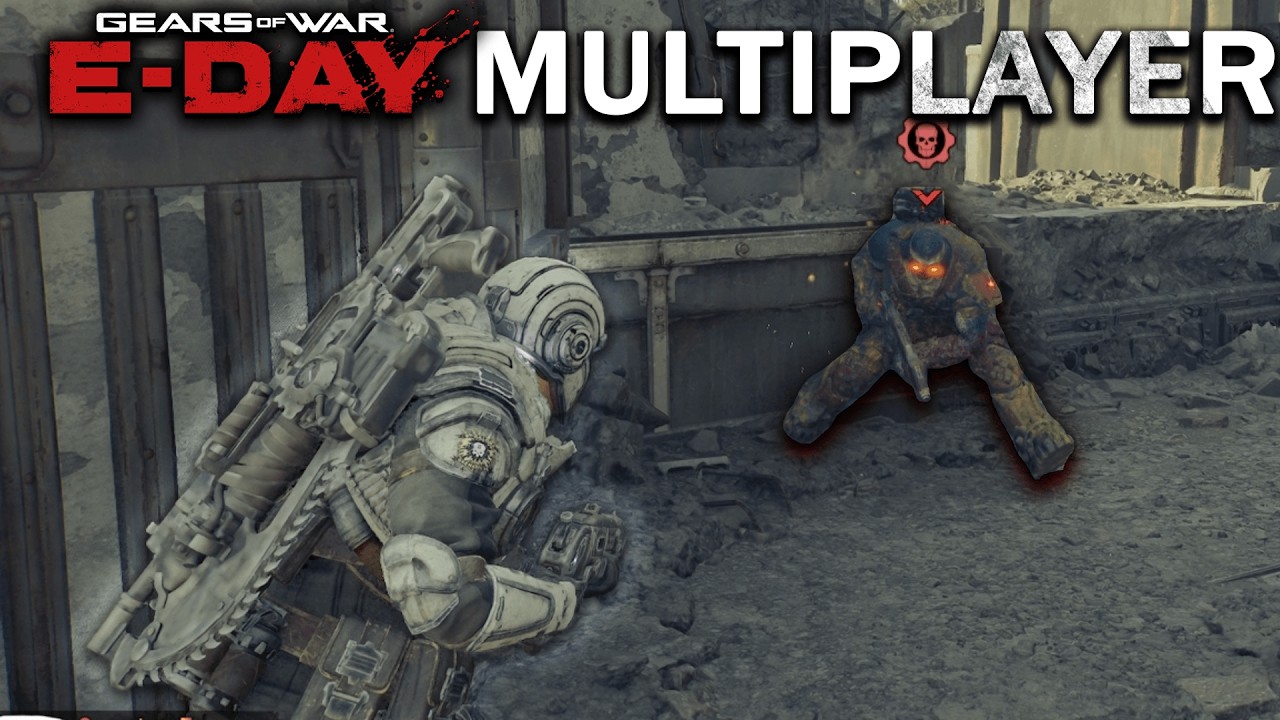 Gears of War E-Day Multiplayer is INSANE...