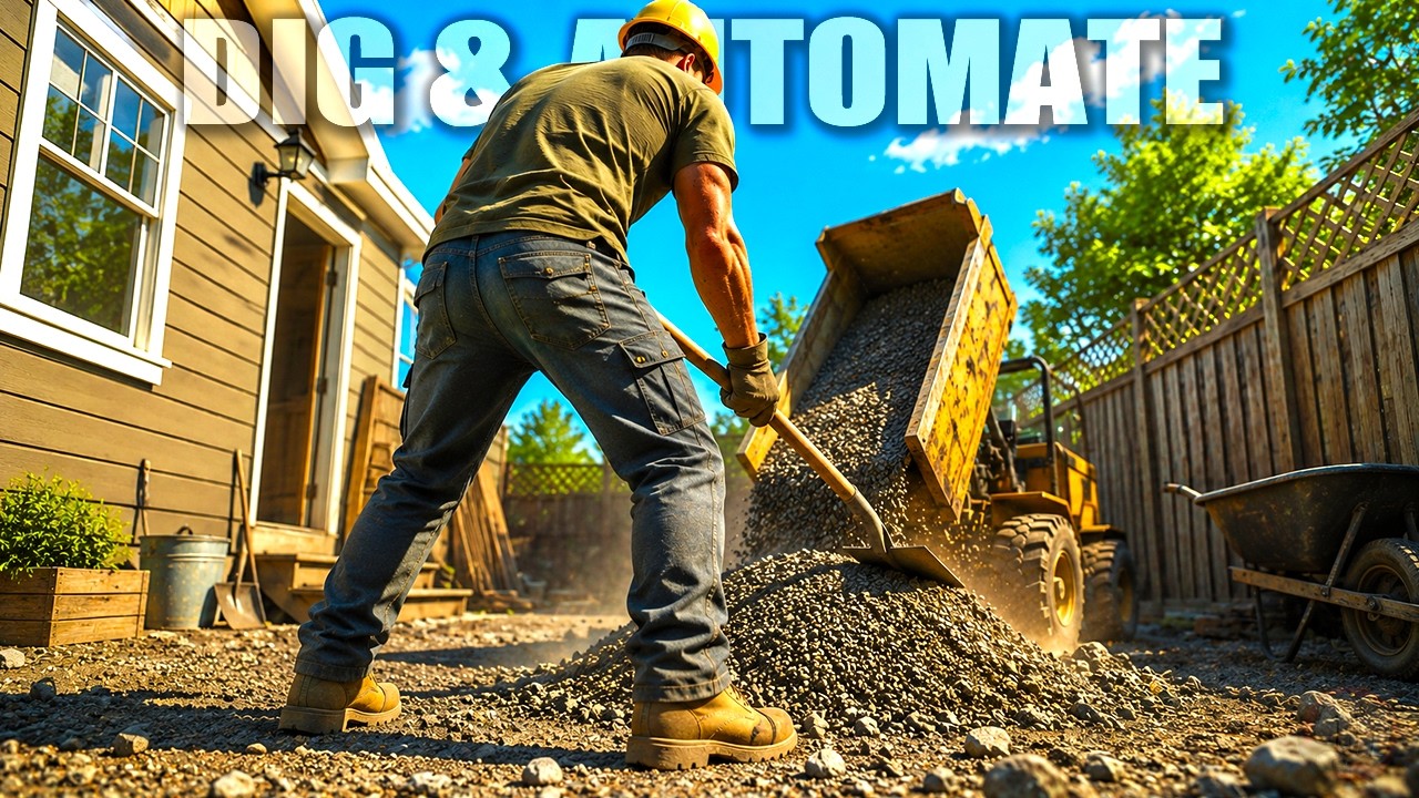 This is a NEW Simulation Game Has Us Mining and Building a Factory...