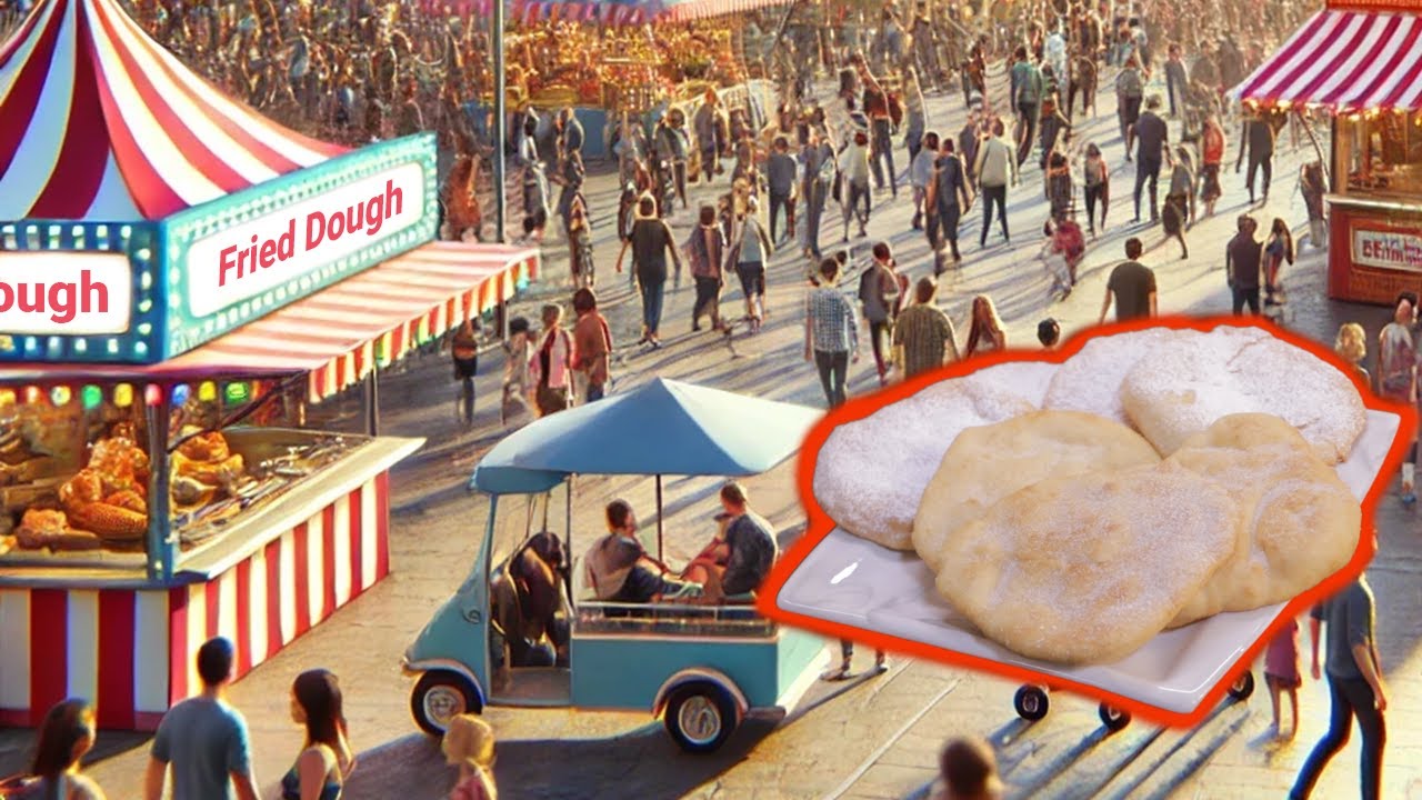 FAIR STYLE FRIED DOUGH | Super Fluffy and Delicious