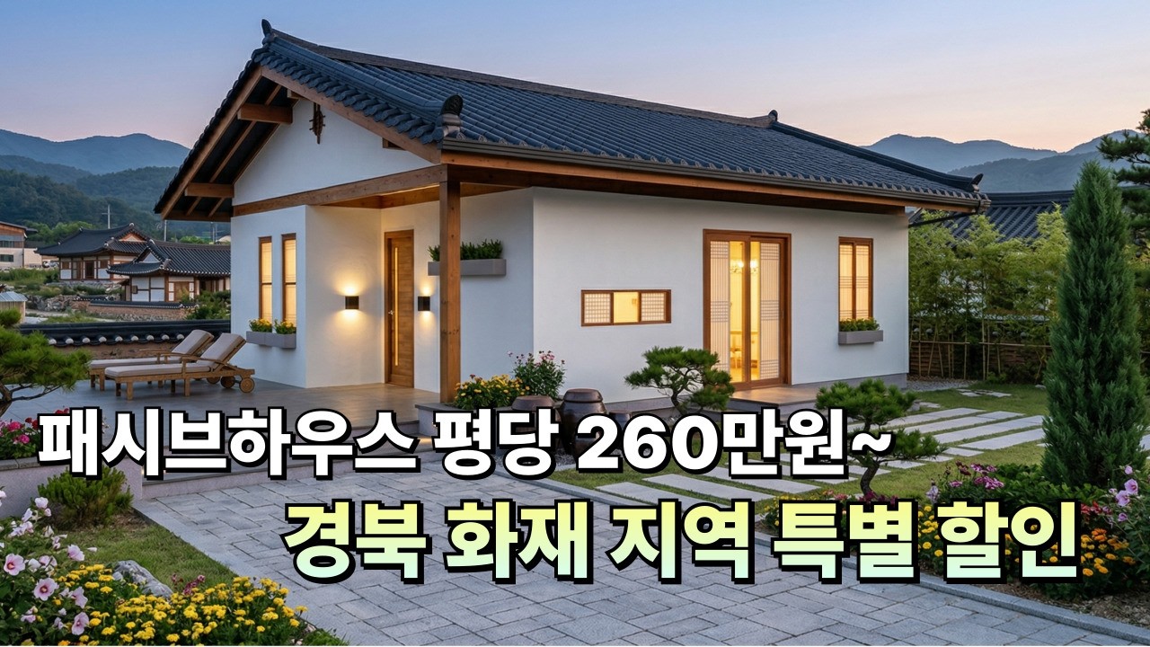 셀프시공, 반축도 가능한 패시브 하우스🏠 저렴하고 튼튼한 집 짓기 프로젝트